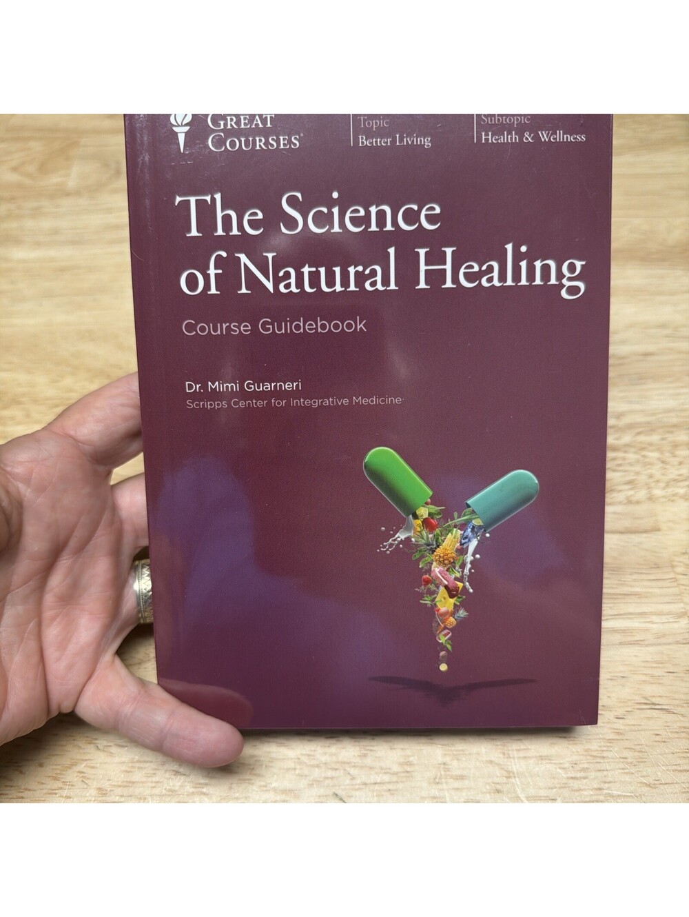 Great Courses ~ The Science of Natural Healing ~ DVD, Book Unopened! Wellness